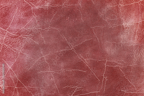 Beautiful red background with leather texture