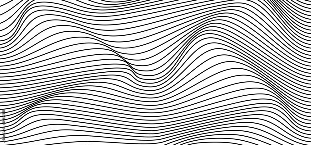 abstract black and white wavy background abstract black and white wavy background