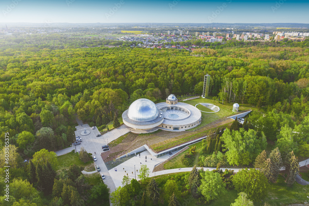 Planetarium w Parku Ślaskim - Chorzów