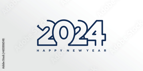 2024 logo design idea with creative modern style concept