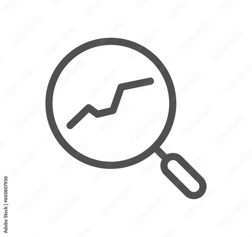 Data analysis related icon outline and linear vector. Data analysis related icon outline and linear vector.