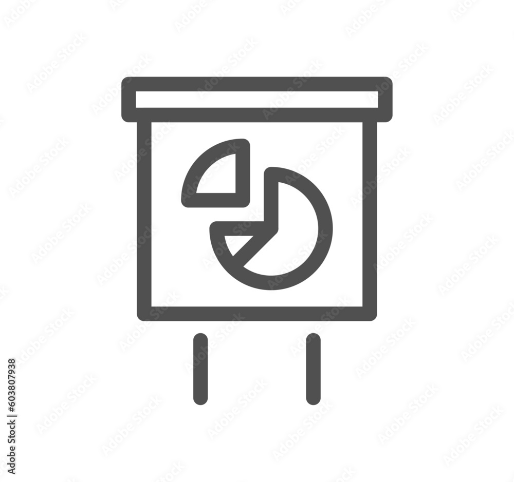 Data analysis related icon outline and linear vector. Data analysis related icon outline and linear vector.