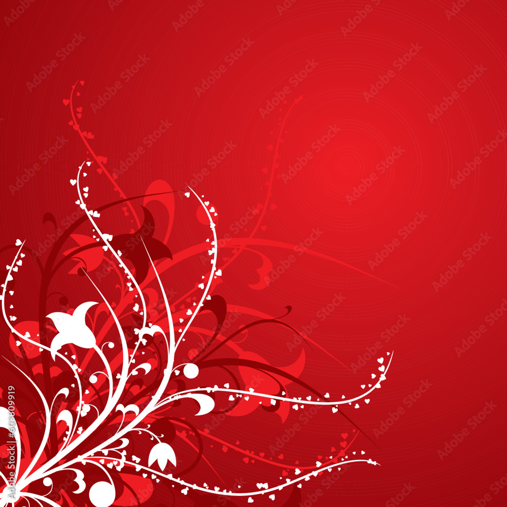 Floral background, vector illustration Floral background, vector illustration