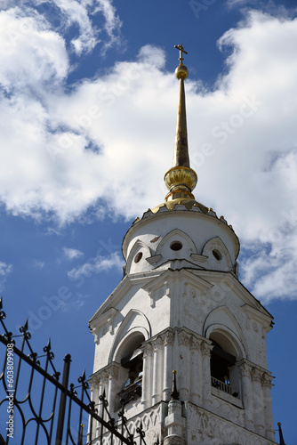 Obraz na płótnie Assumption church in Vladimir town, Russia w salonie