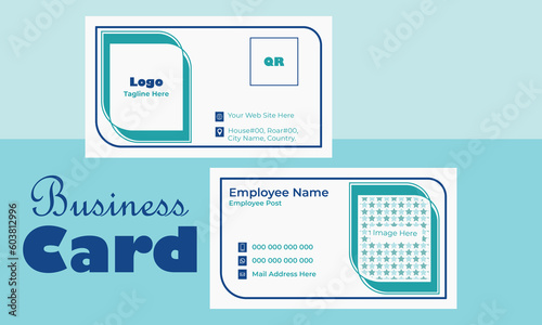 Stylish business card template.