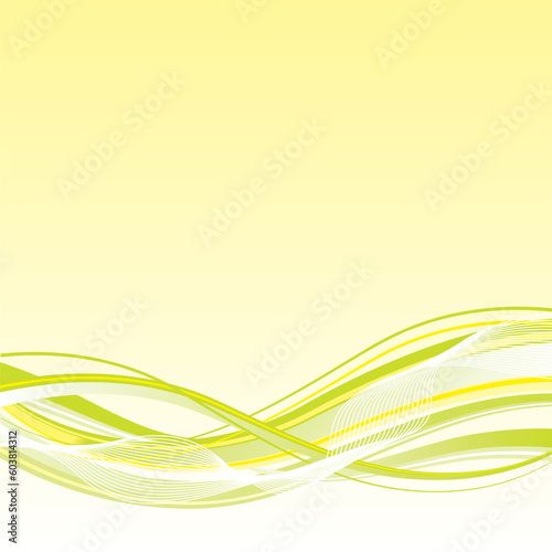 Wave background, vector illustration