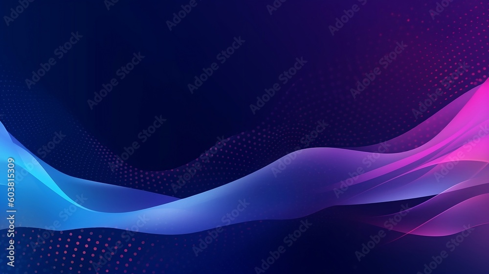 Abstract Dark Blue and Purple Web Banner, Gradient Background with a Grainy Texture Effect, generative AI Abstract Dark Blue and Purple Web Banner, Gradient Background with a Grainy Texture Effect, generative AI