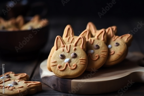 cat cookies 