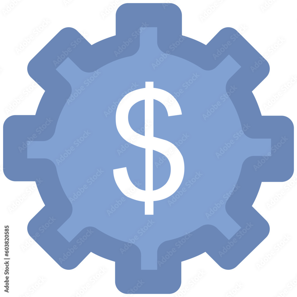 Currency Value Bold Vector Icon

