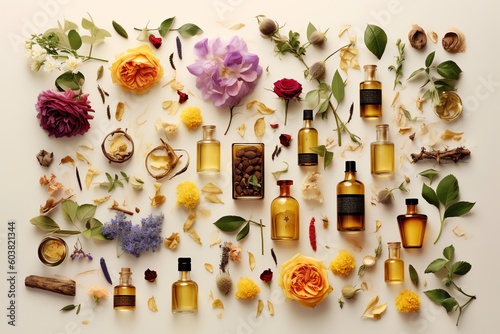 Wallpaper Mural perfumery ingredients Torontodigital.ca