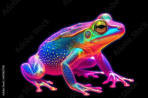 colorful frog 