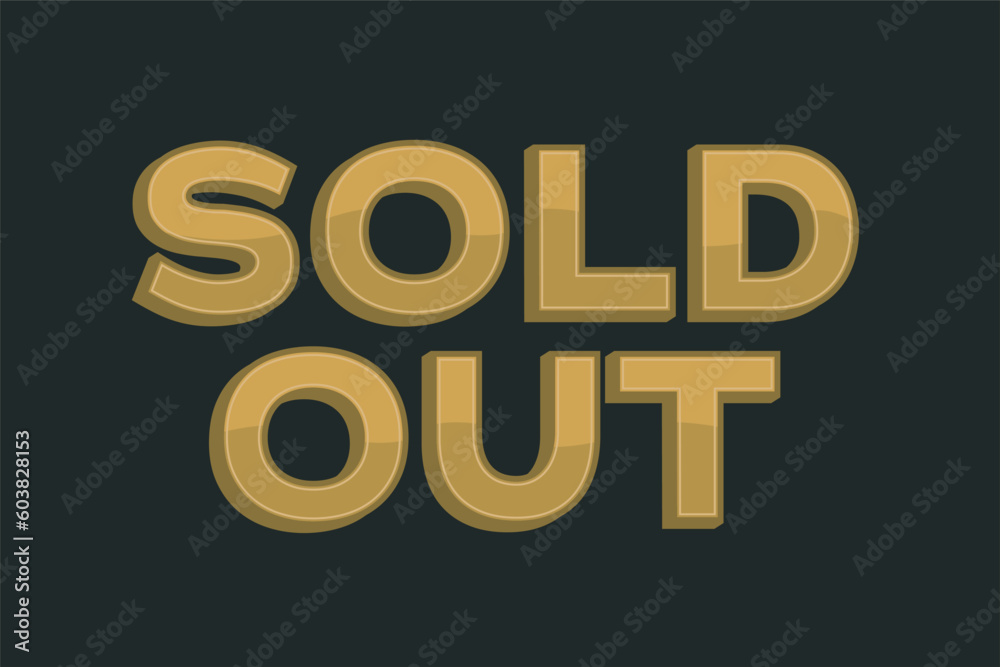 sold out gold art sold out gold art