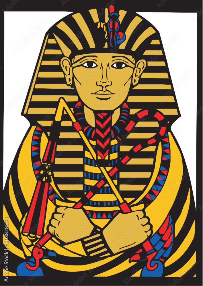 Illustration of Egyptian Silouette - Vector