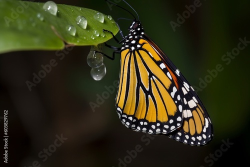 illustration, monarch butterflies, generative ai © Jorge Ferreiro