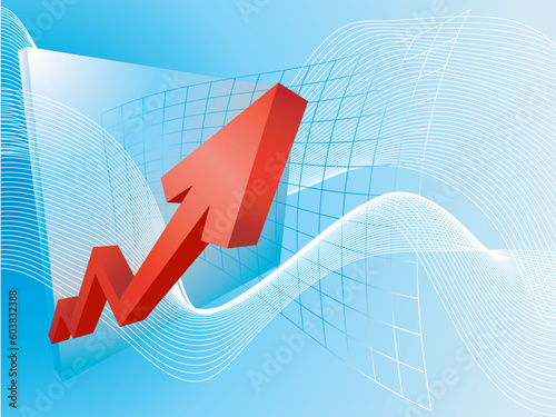 A conceptual background based on a graph soaring profits