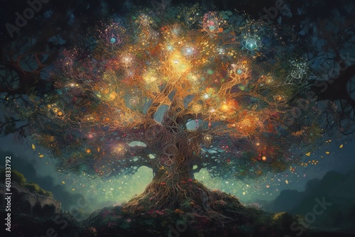 Tree Magic Lights Mystique