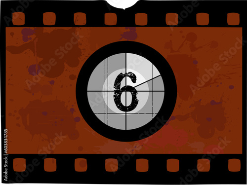 Old Fashioned Film Countdown No 6