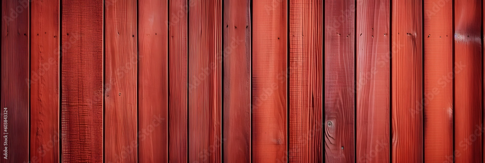 Vertical red wooden planks background. Wooden texture. Red wood wall. Wood planks Wallpaper. Generative AI Vertical red wooden planks background. Wooden texture. Red wood wall. Wood planks Wallpaper. Generative AI