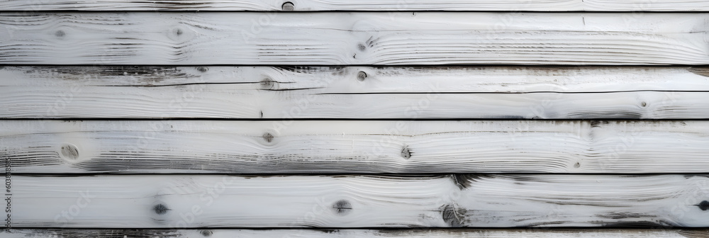 Horizontal white wooden planks background. Wooden texture. White wood wall. Wood planks Wallpaper. Generative AI Horizontal white wooden planks background. Wooden texture. White wood wall. Wood planks Wallpaper. Generative AI