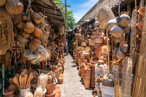 Bild auf Leinwand mercado do artesanato de Alagoas