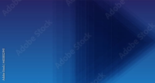 Abstract blue color background, low poly design. Trendy abstract blue background for wallpaper, banner and sports flyer. Modern backdrop for poster. Arrow and speed background. Abstract vector concept