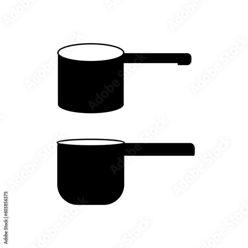 Dipper Icons Set Vektor Symbol