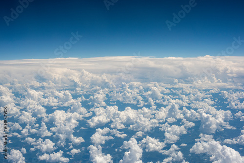 clouds over the mountains