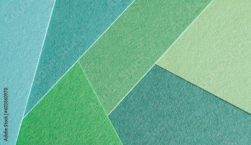 green and light green colored paper with texture for postcard banner background