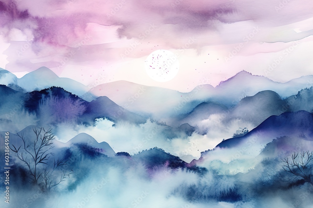 Mountain Beauty Enhanced by Beautiful Clouds Mountain Beauty Enhanced by Beautiful Clouds