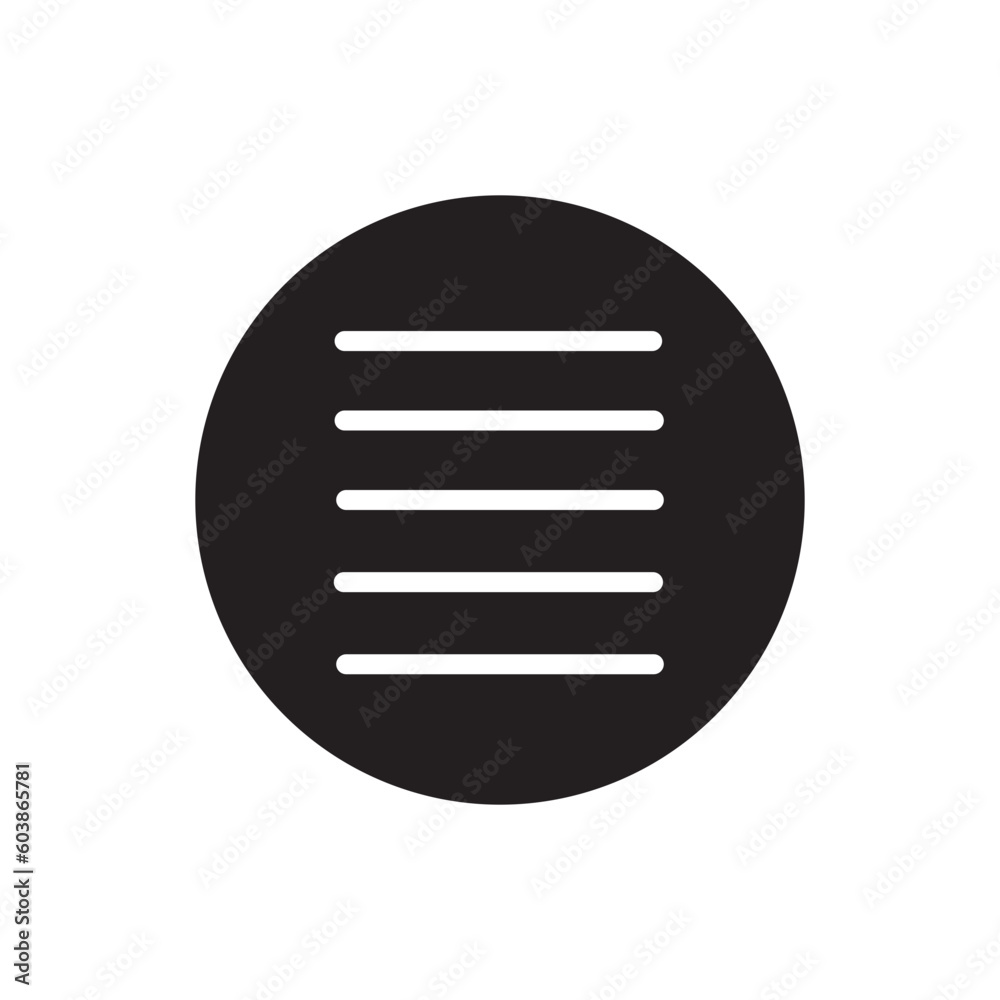Aligment Align Justify Icon Aligment Align Justify Icon