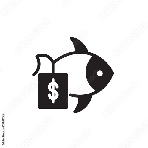 Fish Fishing Sale Icon