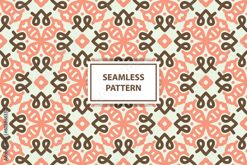seamless pattern in oriental style. Vector background