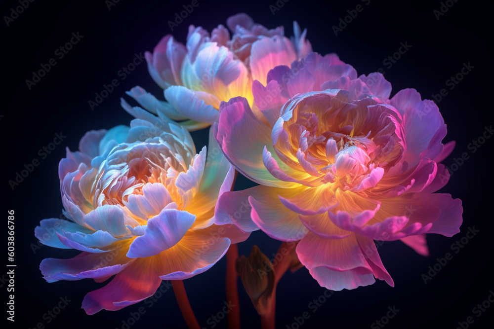 Bouquet of Moutan peony Bouquet of Moutan peony