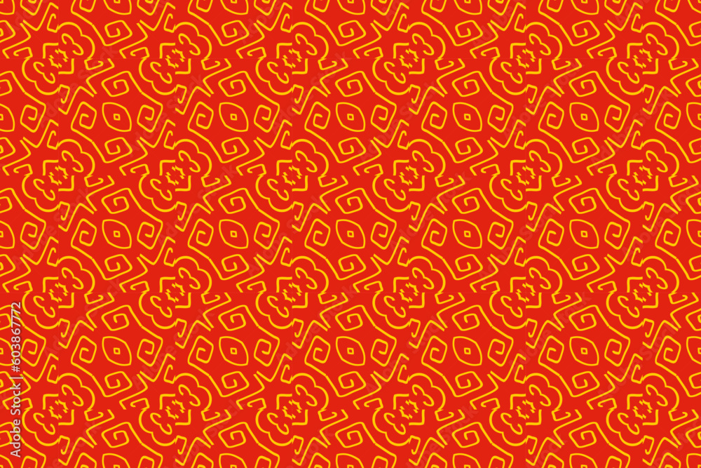 Red and orange background with swirls. Seamless pattern in vector illustration. A vibrant background with swirling patterns, perfect for adding a dynamic and energetic feel to various design projects. Red and orange background with swirls. Seamless pattern in vector illustration. A vibrant background with swirling patterns, perfect for adding a dynamic and energetic feel to various design projects.