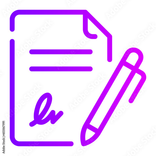 will gradient icon