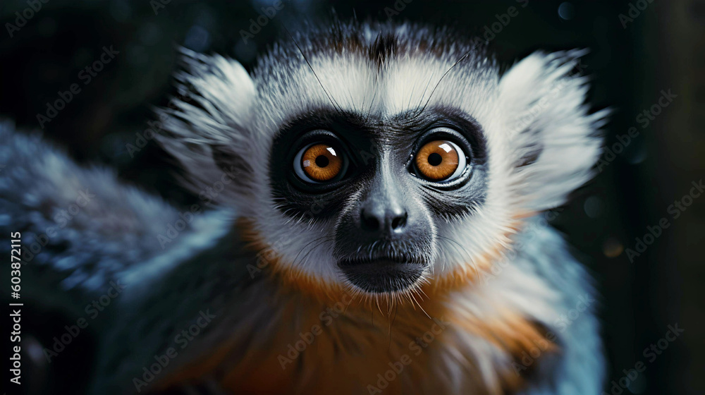Fototapeta premium Monkey Face