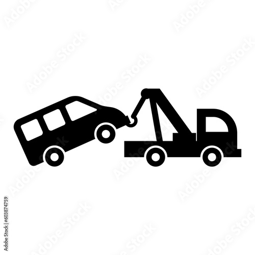 Tow truck icon