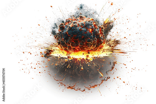 fire ball  boom