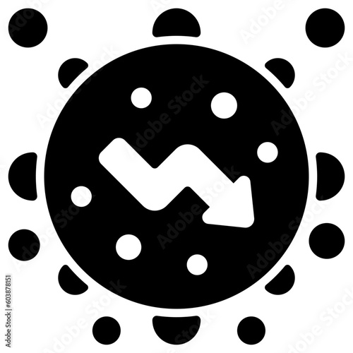 epidemic glyph icon