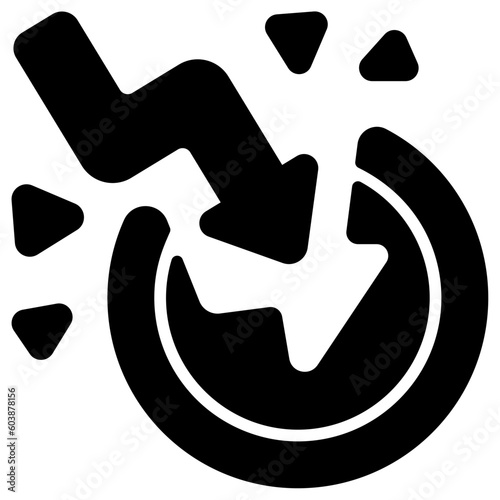 money glyph icon