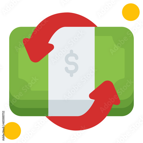 cashback flat icon