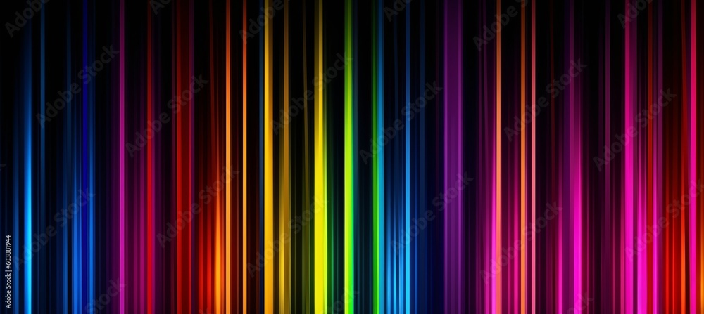 Shiny colorful glow vertical lines light background. Generative AI technology. Shiny colorful glow vertical lines light background. Generative AI technology.