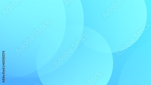 Modern Abstract Background with Motion Round Circle and Blue Gradient Color