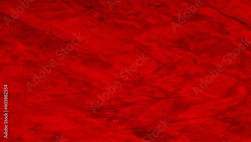 Watercolor red background painting. Watercolour old deep maroon color backdrop. Stains on paper texture.