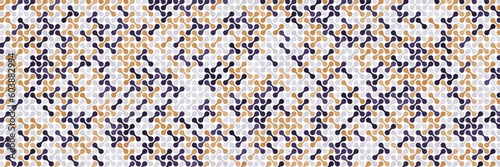 The seamless colorful image of metaball shapes and bonding background. Vintage colorful wallpaper. colorful abstract geometric seamless pattern. Metaball pattern