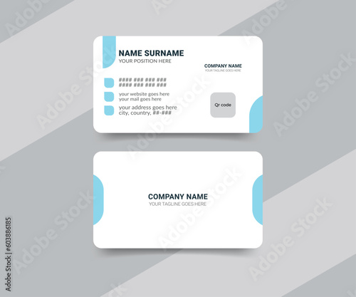 Medical Business Card Template Design For Dentist Doctor 