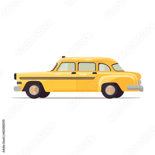 taxi car transport vector illustration © praja