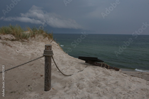Morze Bałtyckie Wydmy Plaża Wakacje