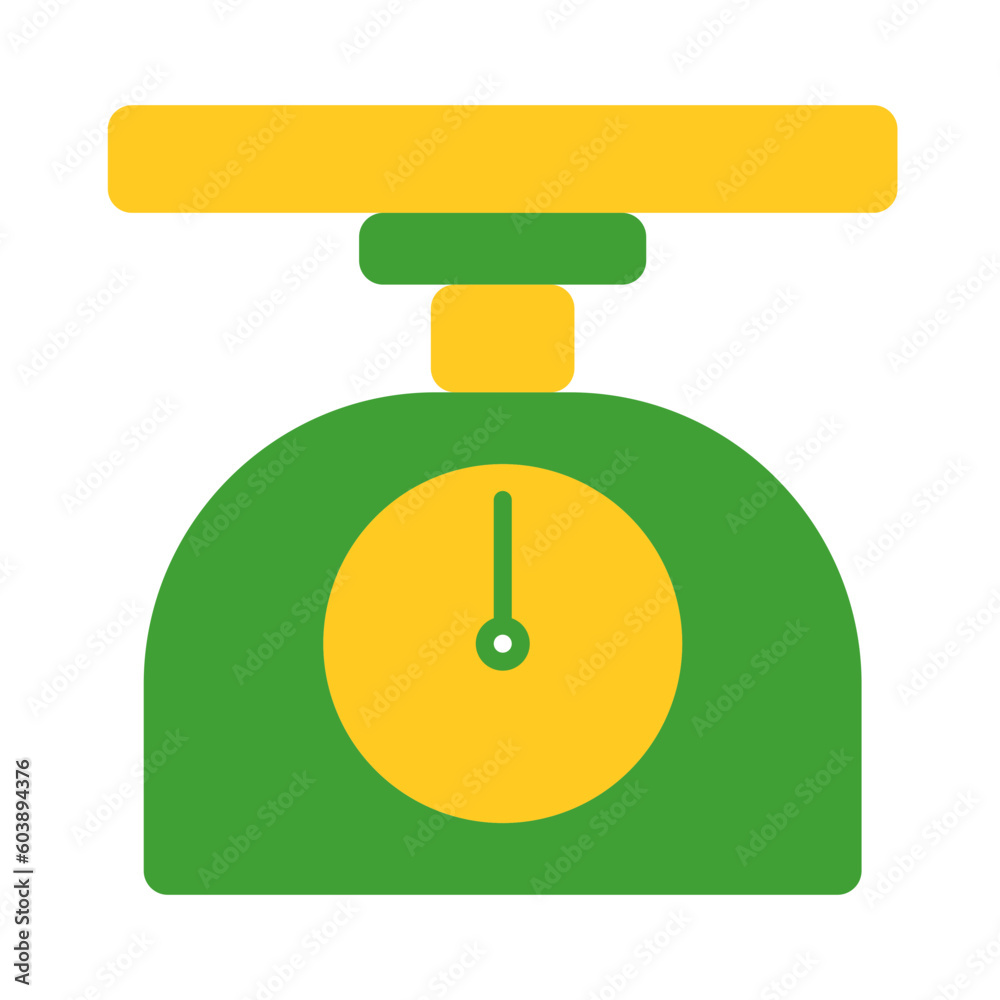 Simple Flat FOOD SCALES design vector icon design vector line icon svg Simple Flat FOOD SCALES design vector icon design vector line icon svg