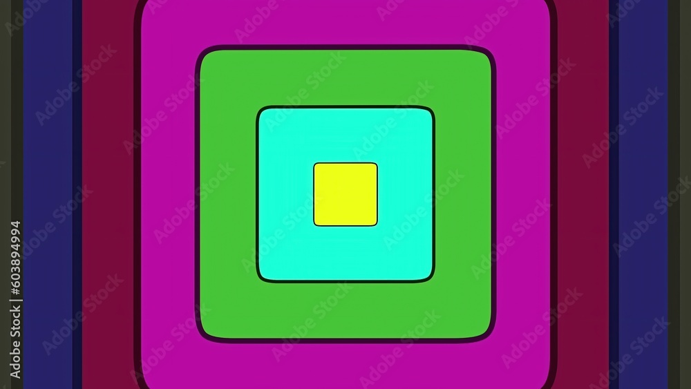 Beautiful illustration of colorful square shapes pattern Beautiful illustration of colorful square shapes pattern